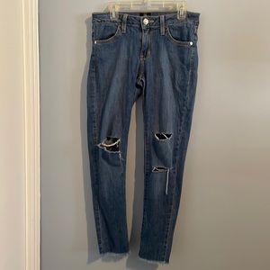 Just Black Skinny Blue Jeans - size 26